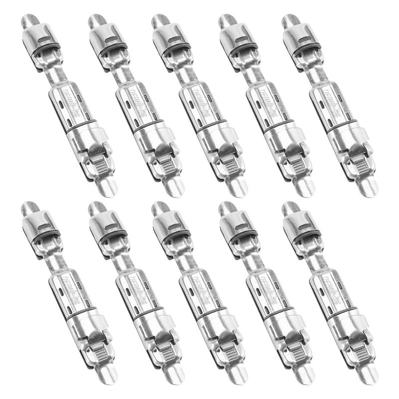 Fishing Rod Holder - ABPF 10 個釣り竿リールホルダー釣りリールシート釣りリールホルダーデッキ釣りホイールロッドクリップホルダー釣具