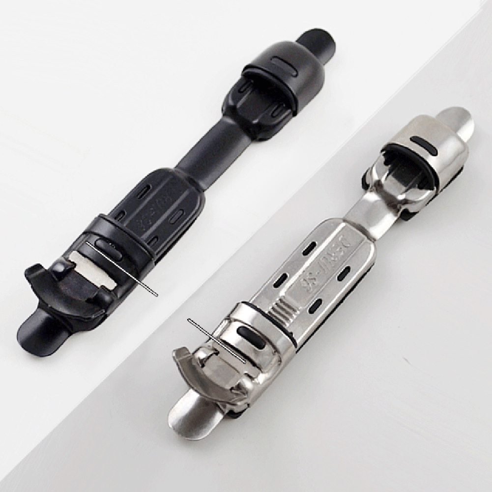 Fishing Rod Guide Replacement - 1 個釣りリールシートデッキ 12.5 × 2 センチメートルステンレス鋼板タイプリールシートクリップホルダーパッド釣竿保護ペスカタックル