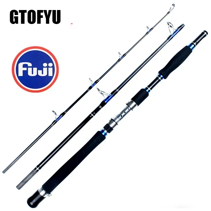 Fishing Rod Surf - 釣りルアーロッド 1.8m 2.1m 3 セクションスーパーハードルアー 70-250g