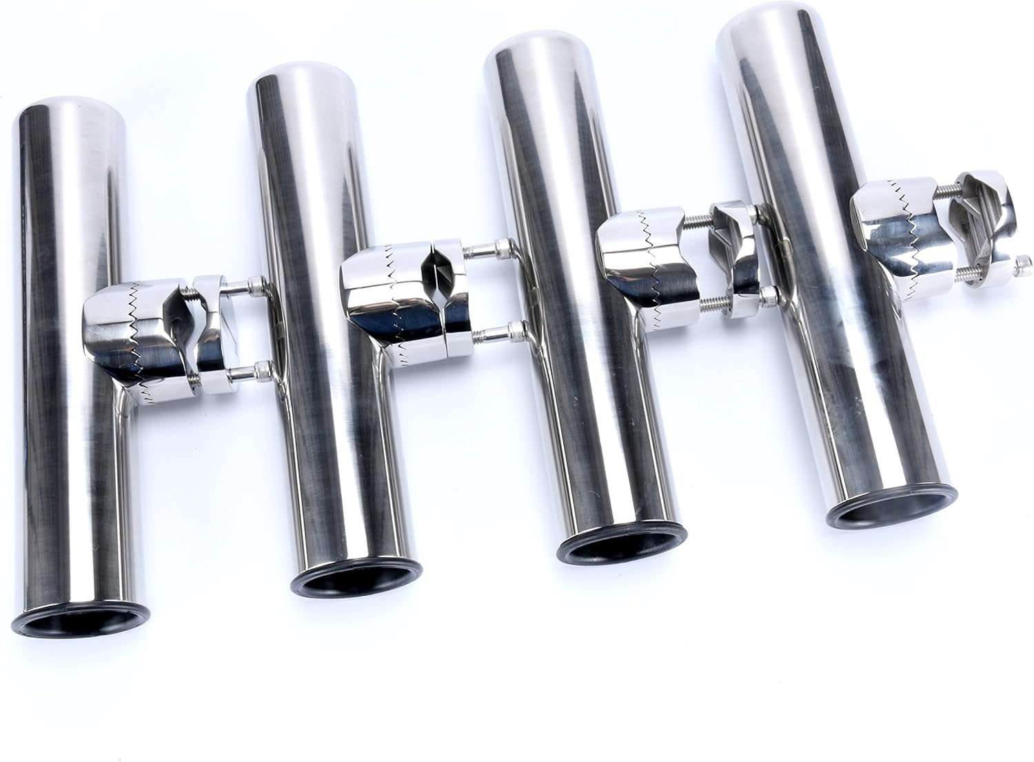 ステンレスクランプロッドホルダー スチールマウント釣り竿ホル - Fishing Rod Holder のレビューと価格