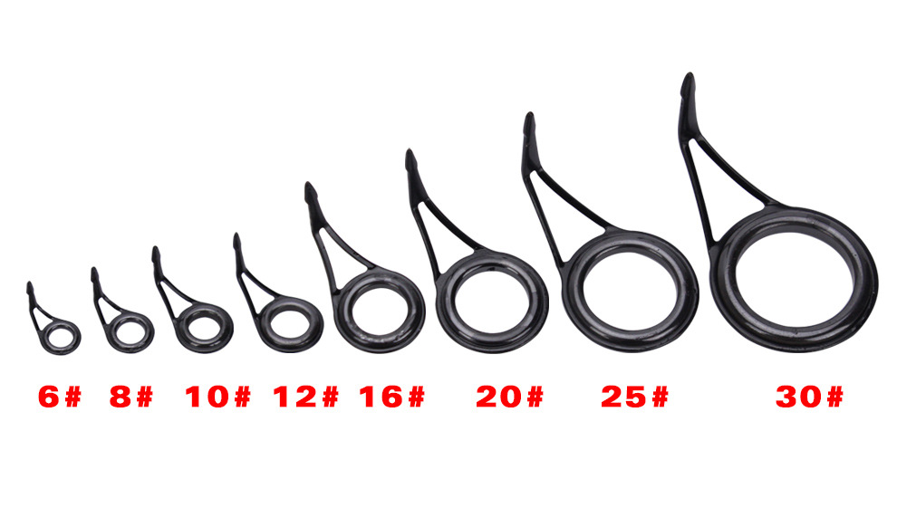 ステンレス鋼セラミック釣り竿ガイドリング、アイラインリング、 - Fishing Rod Building Kit のレビューと価格