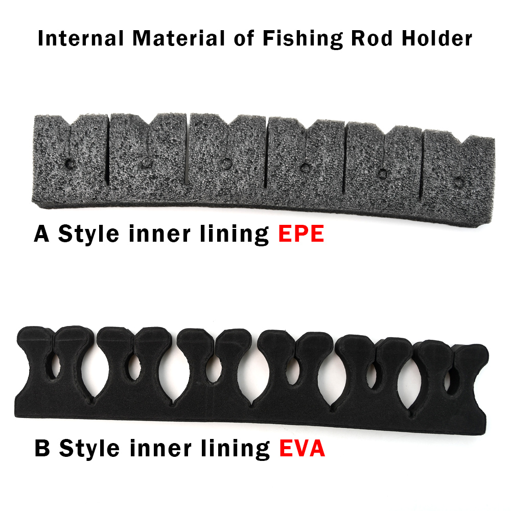 Topranc水平壁掛け釣り竿ホルダー、釣り竿6本収納、釣り - Fishing Rod Rack のレビューと価格