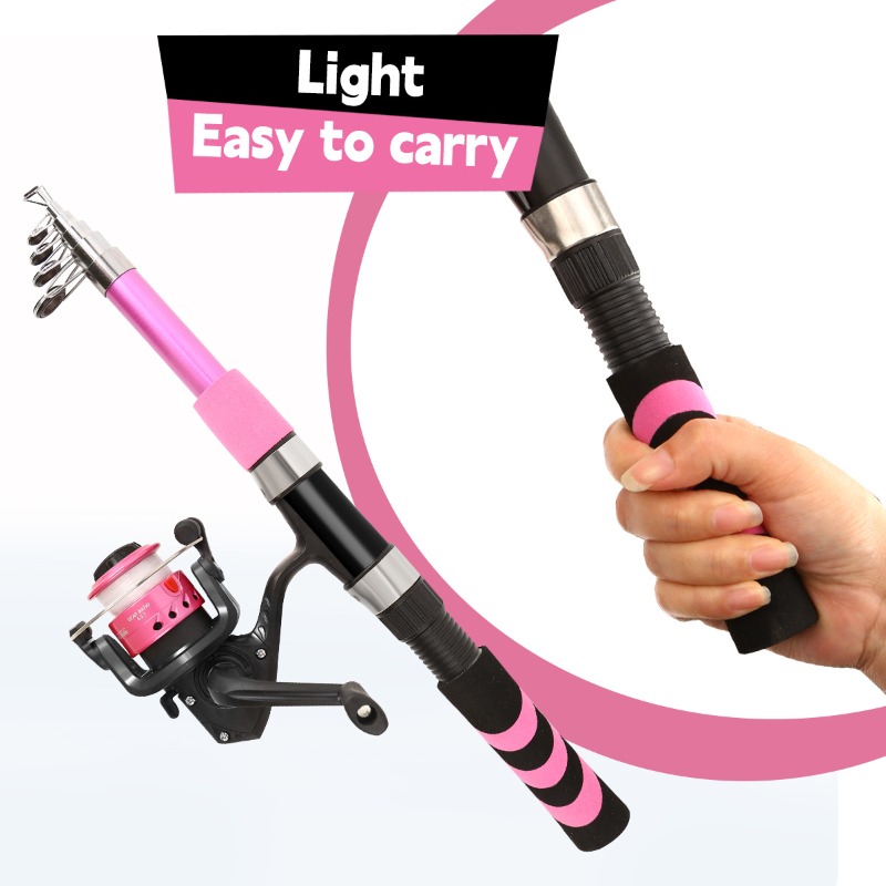 子供大人初心者向け釣り竿コンボセット 海水淡水キット スピニ - Fishing Rod Combo のレビューと価格