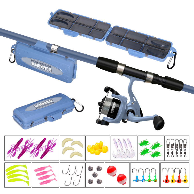 1.65m超軽量カーボンファイバースピニングフィッシングロッ - Fishing Rod Combo のレビューと価格