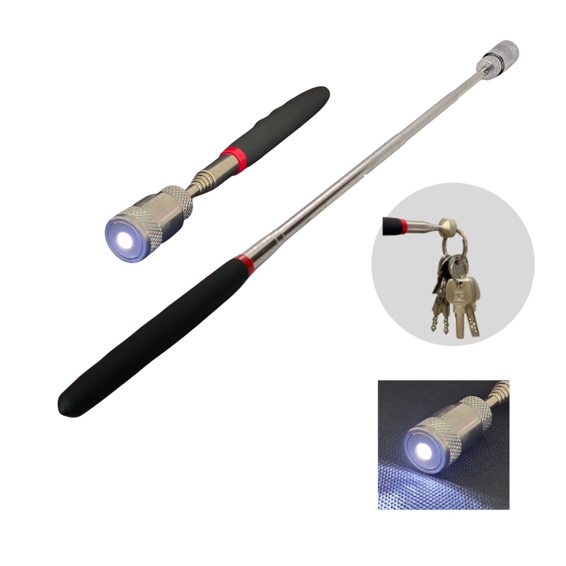 1個入り ポータブル磁気ピックアップツール マグネットペン  - Fishing Rod Telescopic のレビューと価格