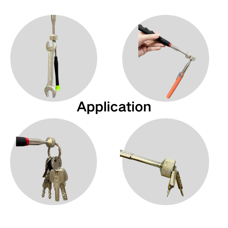 1個入り ポータブル磁気ピックアップツール マグネットペン  - Fishing Rod Telescopic のレビューと価格