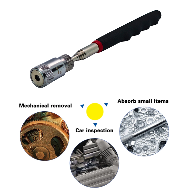 1個入り ポータブル磁気ピックアップツール マグネットペン  - Fishing Rod Telescopic のレビューと価格
