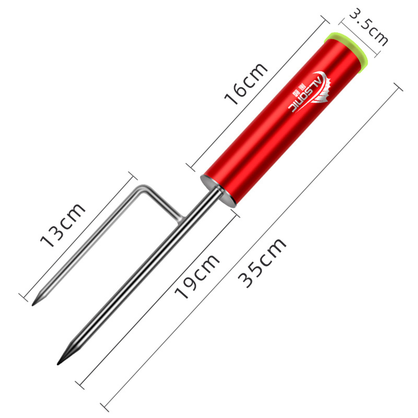 調節可能な釣竿ホルダースタンドポータブルグランドスパイクマウ - Fishing Rod Travel のレビューと価格