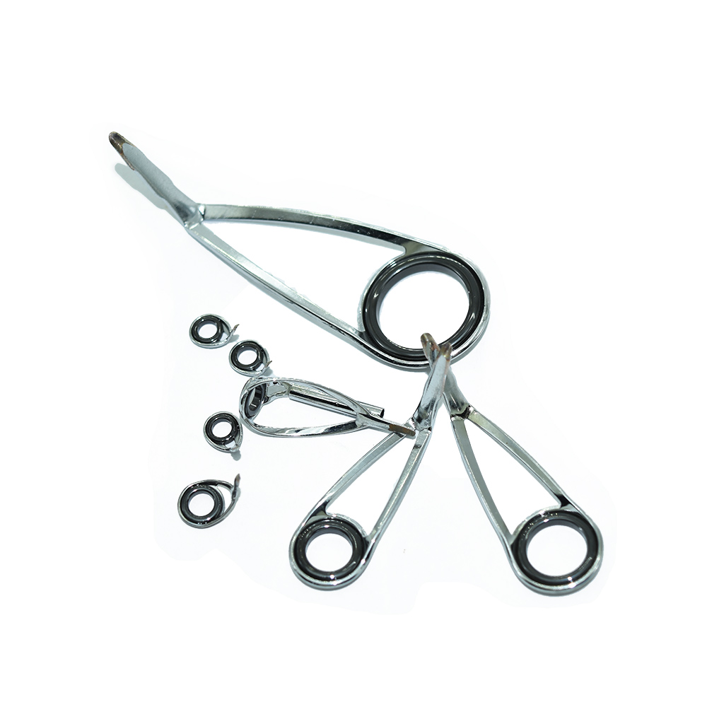 8個/キットklhブラケットステンレス鋼ガイドリングUL-L - Fishing Rod Repair Kit のレビューと価格