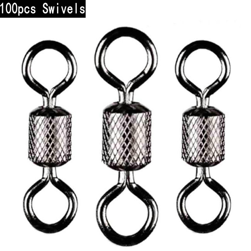100個/箱 フィッシングスイベル 1 # -14 #    - Fishing Rod Case のレビューと価格