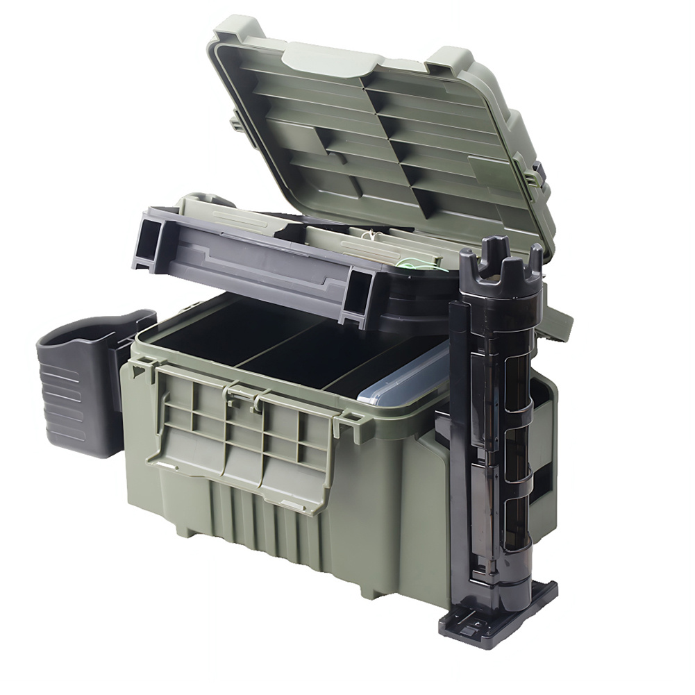 1pc 調節可能な釣り竿入れラック、取り外し可能な釣り竿ホル - Fishing Rod Rack のレビューと価格