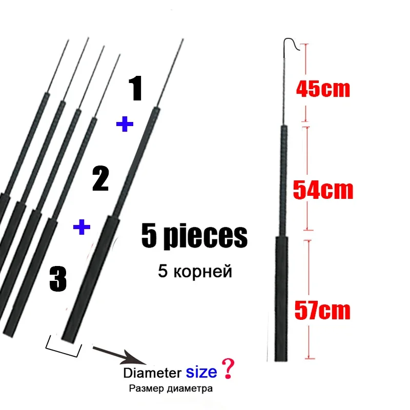 中空カーボンストリームフィッシングロッド,ショートサイズのア - Fishing Rod Tip Replacement のレビューと価格