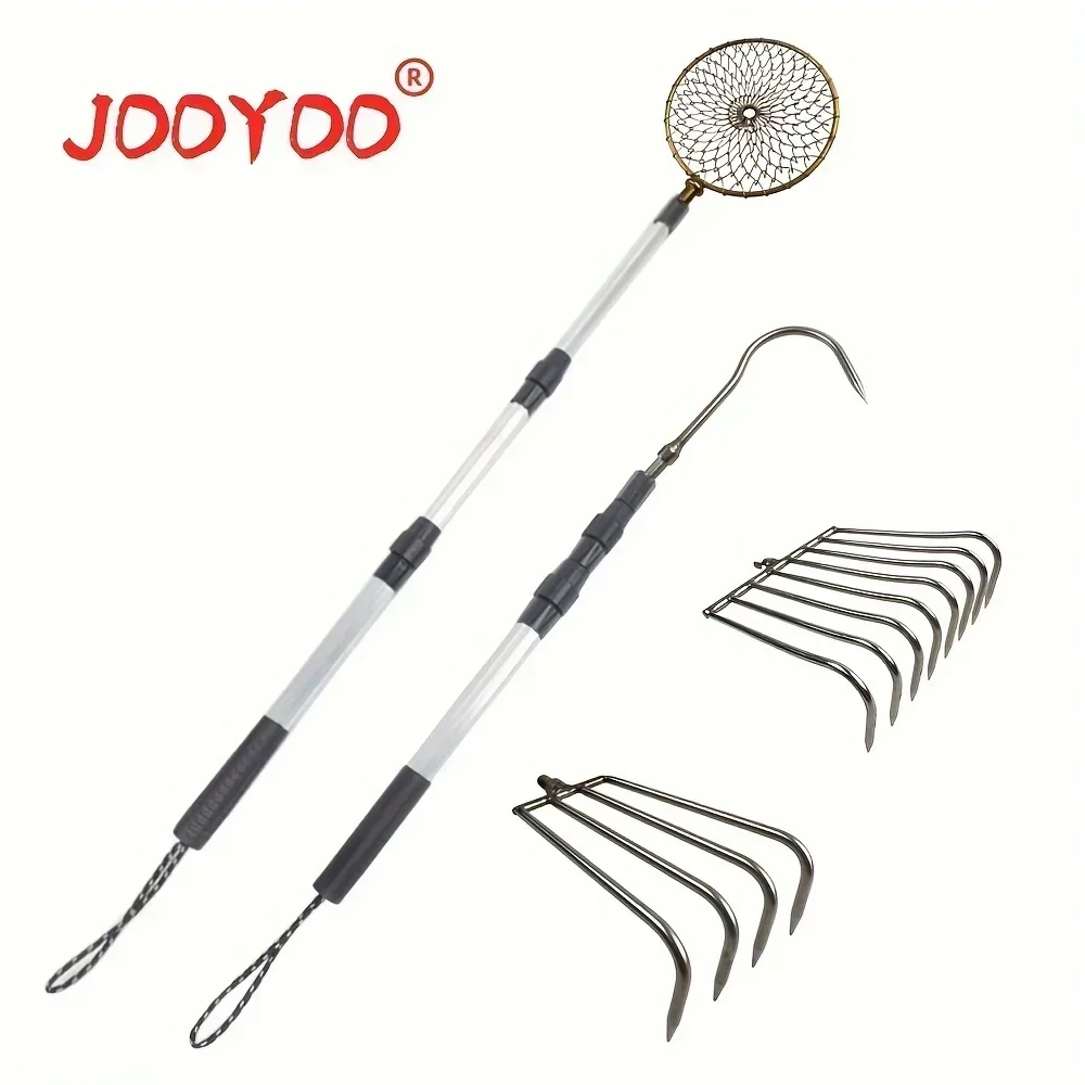 JOOYOO 伸縮式アルミ釣竿 格納式ハロースペードフック、 - Fishing Rod Ice のレビューと価格