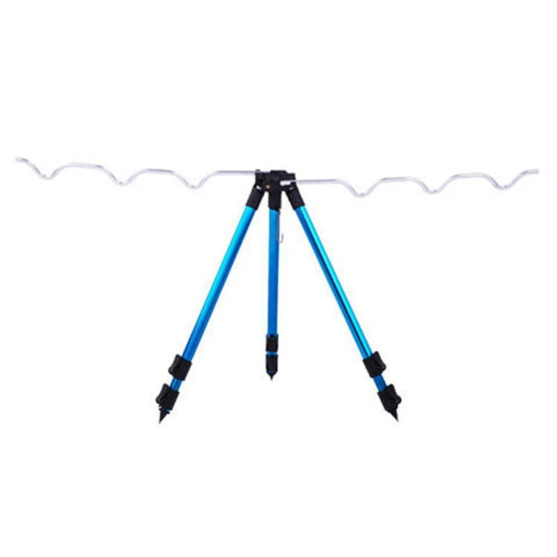 1PC 釣り海竿ブラケットアルミ合金地面挿入三角ブラケット遠 - Fishing Rod Casting のレビューと価格