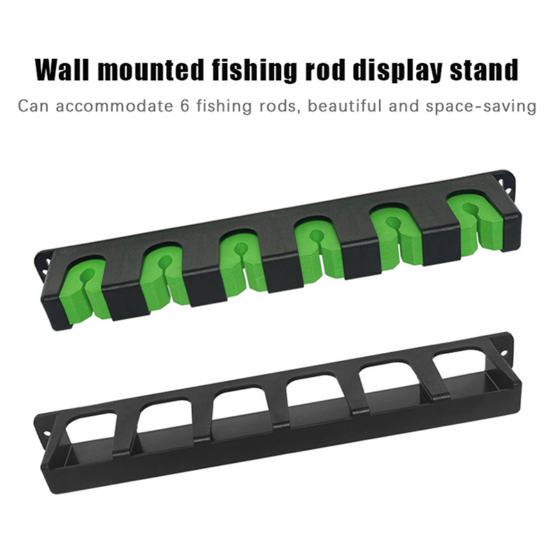 新しい釣り竿ホルダー 6本用垂直ポールホルダー 壁掛け式モジ - Fishing Rod Repair Kit のレビューと価格