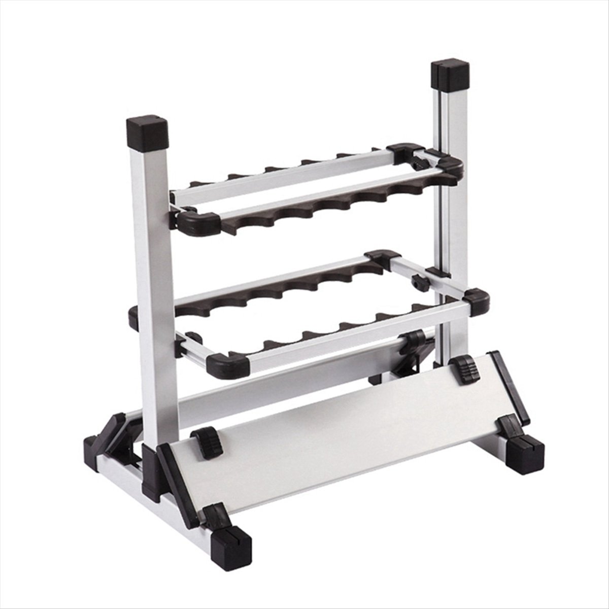 ABST アルミ製釣り竿ホルダー 釣り竿収納ラック 容量12 - Fishing Rod Holder のレビューと価格