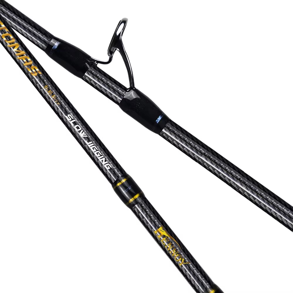 卸売高炭素スロージギング釣り竿2ピース海水海釣りスピニングロ - Fishing Rod Casting のレビューと価格