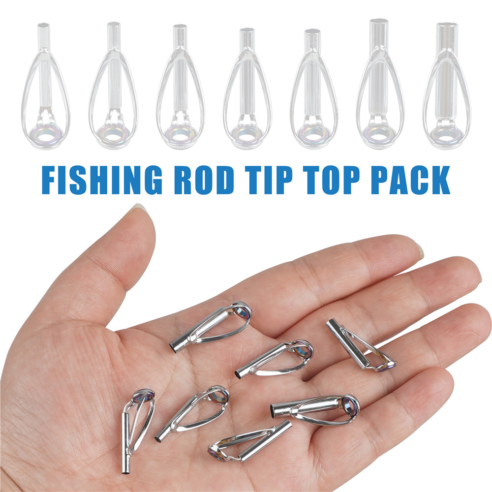 10 個釣り竿ガイドチップ修理キット 2.2 ミリメートル- - Fishing Rod Building Kit のレビューと価格