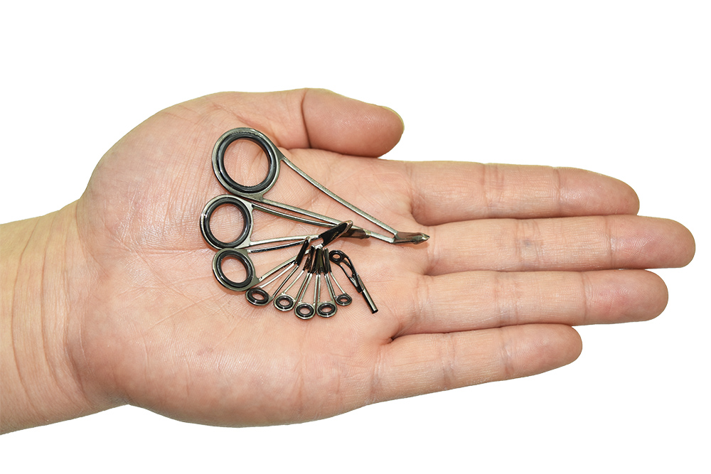 9個/キット ロックトラウト釣り竿ガイド 超軽量 ハイレッグ - Fishing Rod Repair Kit のレビューと価格