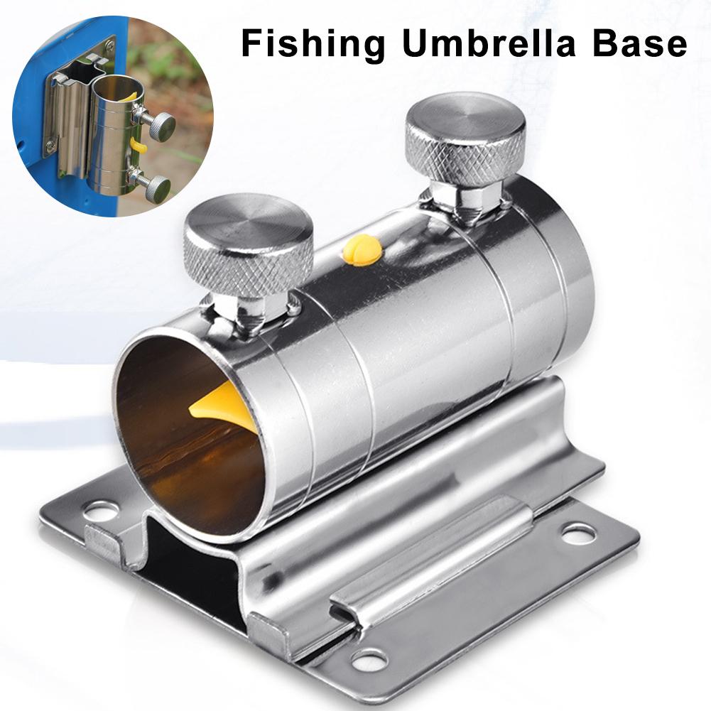 調整可能な釣り用ボックス傘スタンドベース、ステンレススチール - Fishing Rod Case のレビューと価格